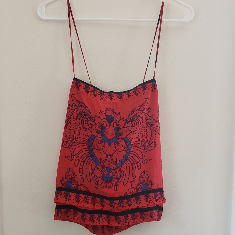 Free People Tank Crisscross Straps